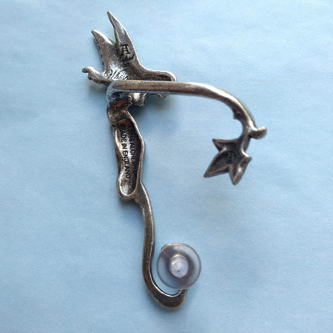 Alchemy Gothic Fairy Grove Ivy Left Ear Wrap Single Earring