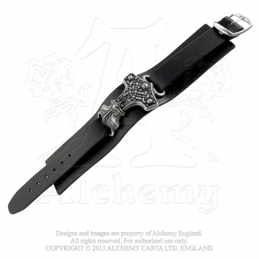 Alchemy Gothic Thunderhammer Mjolnir Bracelet