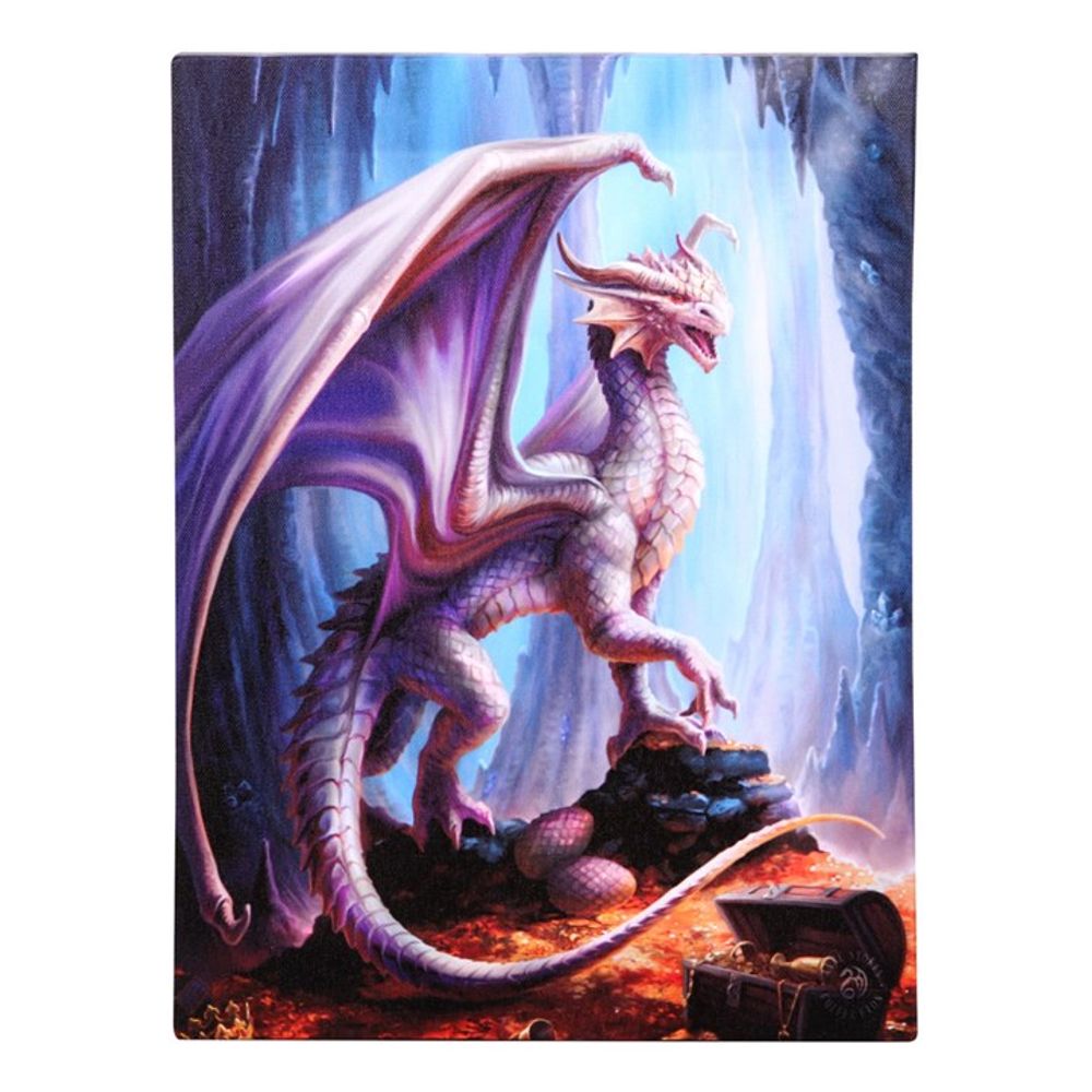 Treasure Trove Canvas Plaque by Anne Stokes