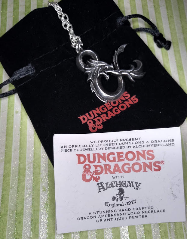 Dungeons and Dragons Logo Pendant Necklace by Alchemy
