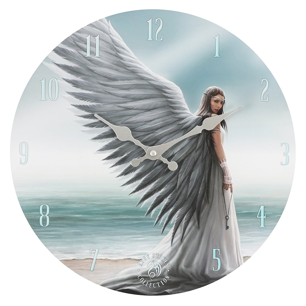 Spirit Guide Wall Clock by Anne Stokes