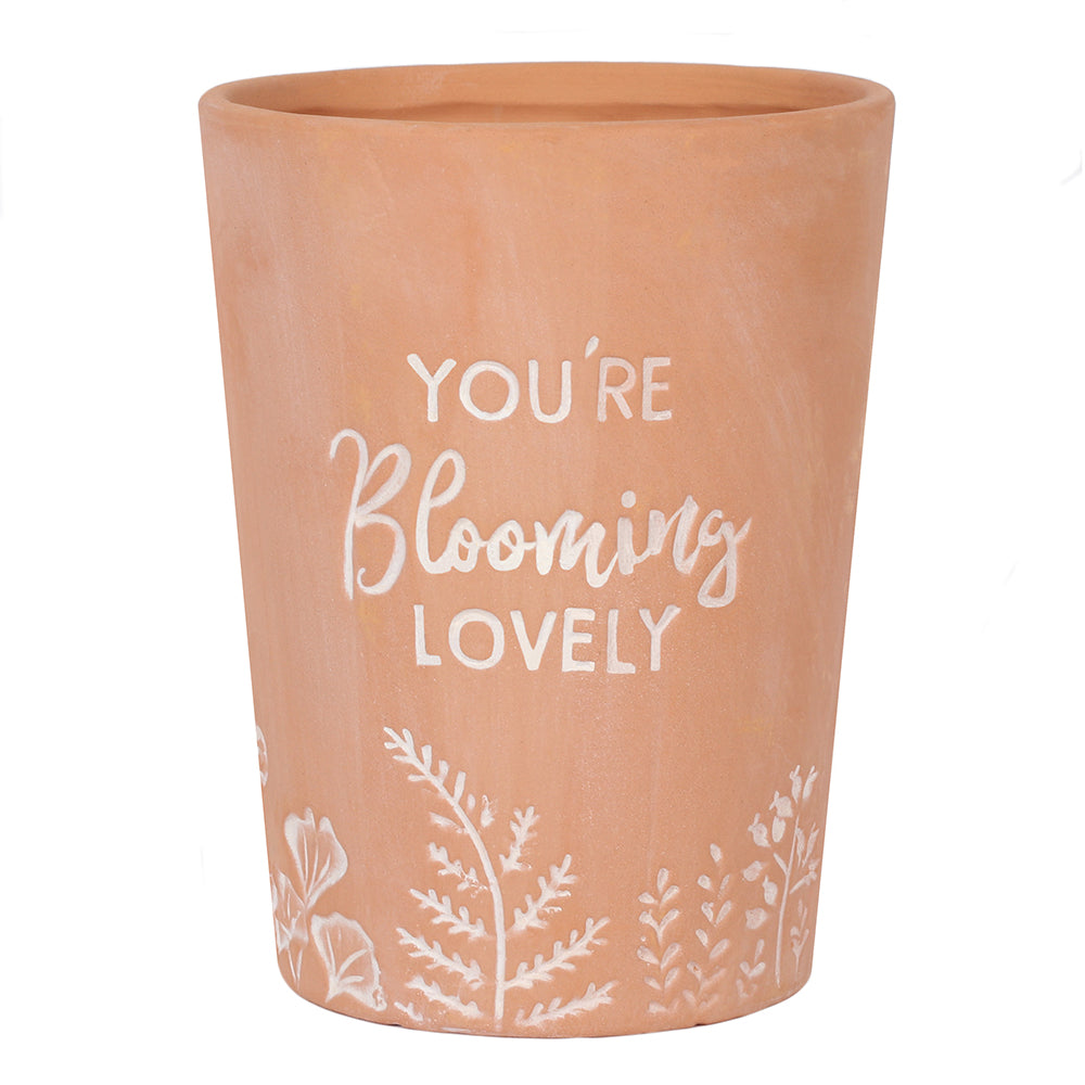 You're Blooming Lovely Terracotta Plant Pot