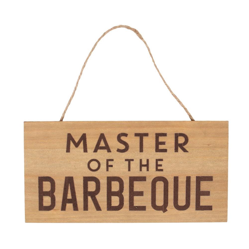 Master Of The BBQ Hanging Sign