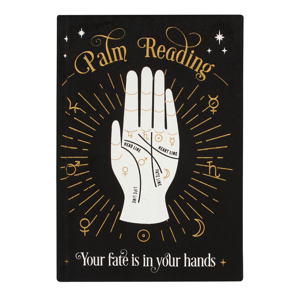 Palm Reading Velvet A5 Notebook
