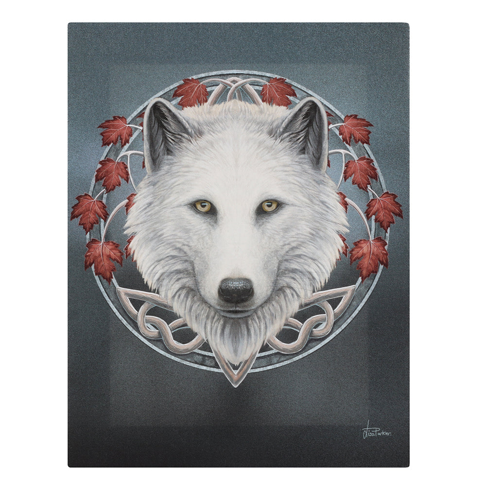 19x25cm Guardian of the Fall Canvas Plaque by Lisa Parker
