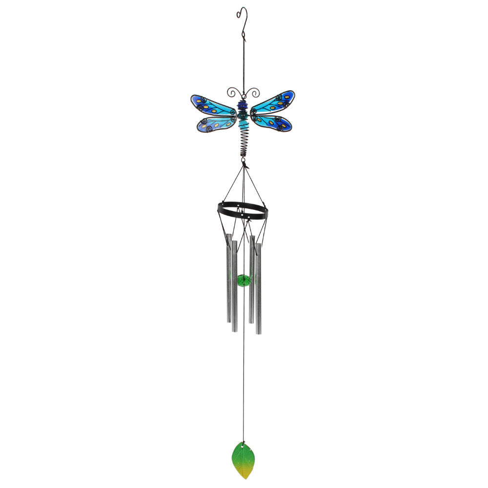 Blue Spotted Dragonfly Windchime